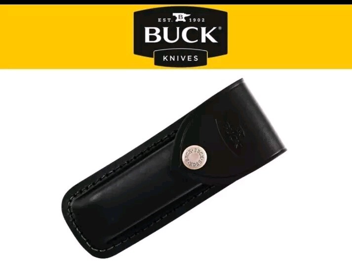 Buck Knives Buck 110 Black Leather Sheath
