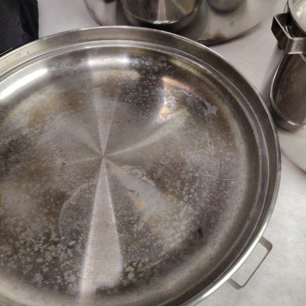 MSR Cascade Stainless Steel Cooking Pot Set