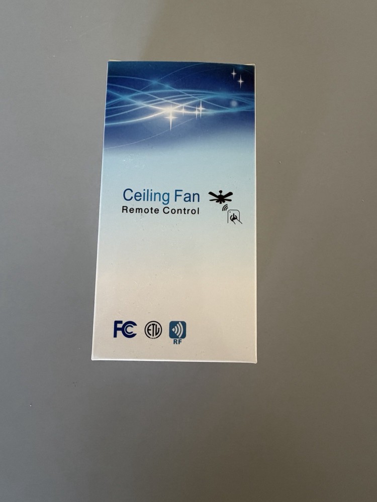 NIB Universal Ceiling Fan Remote Control, wall mount