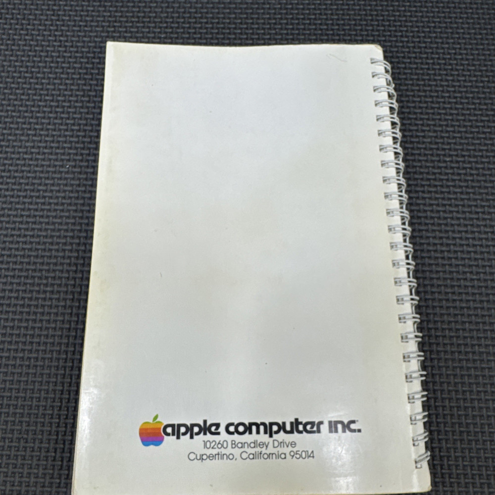 Vintage Apple II Reference Manual