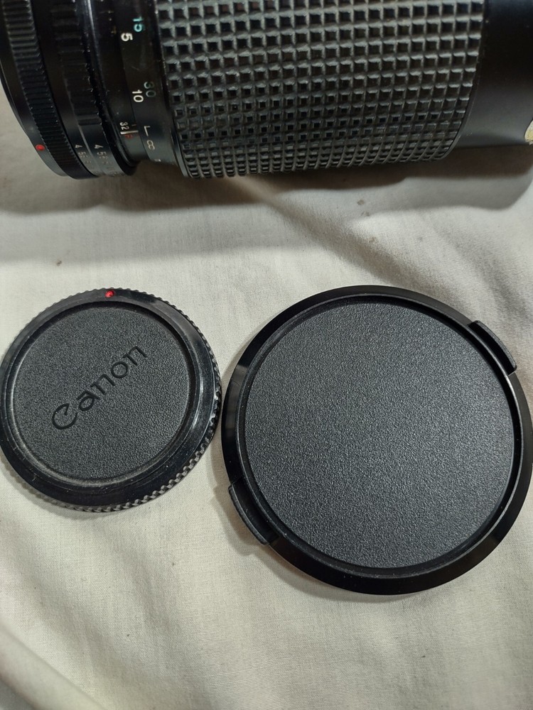 camera accessories lot PARTS ONLY UNTESTED (Lens, case, flash, caps and manuals)
