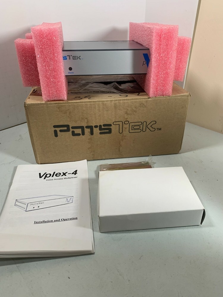 New PotsTek Vplex-4 Voice Access Multiplexer