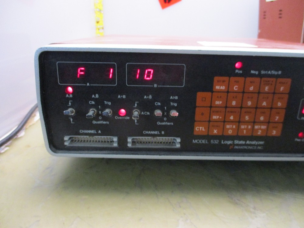 paratronics model 532 logic state analyzer [#2][3*E-18]