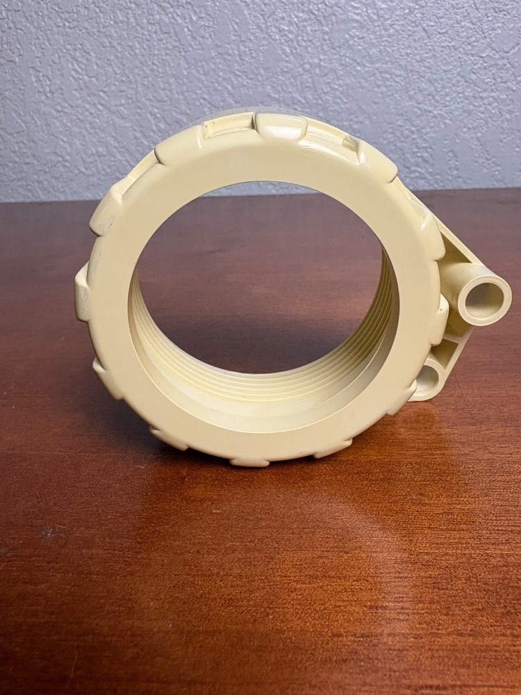 Popeil Automatic Pasta Maker Replacement Front Locking Nut - Almond/Tan