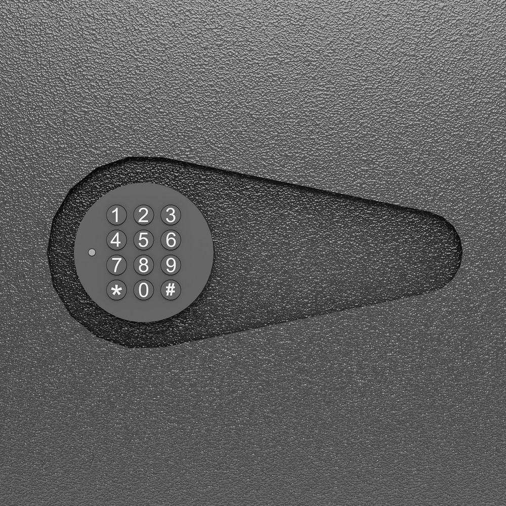 Wall Hidden Digital Keypad Flat Safe Box Fireproof Firearm Valuables Documents