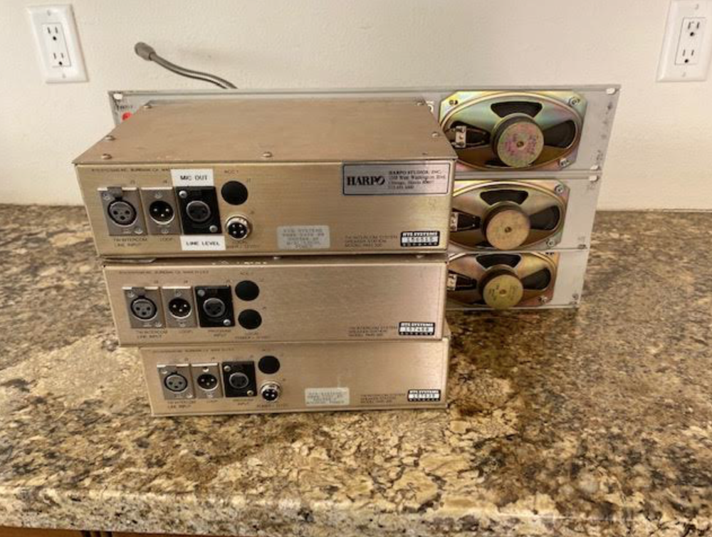 RTS Systems Intercom RMS300 w/ Micrphone & Speaker - From Oprah Winfrey studios