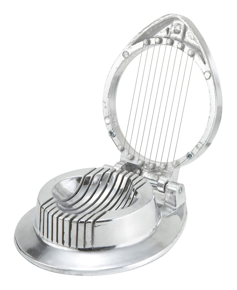 Egg Slicer, Round, Alu (12 Each)