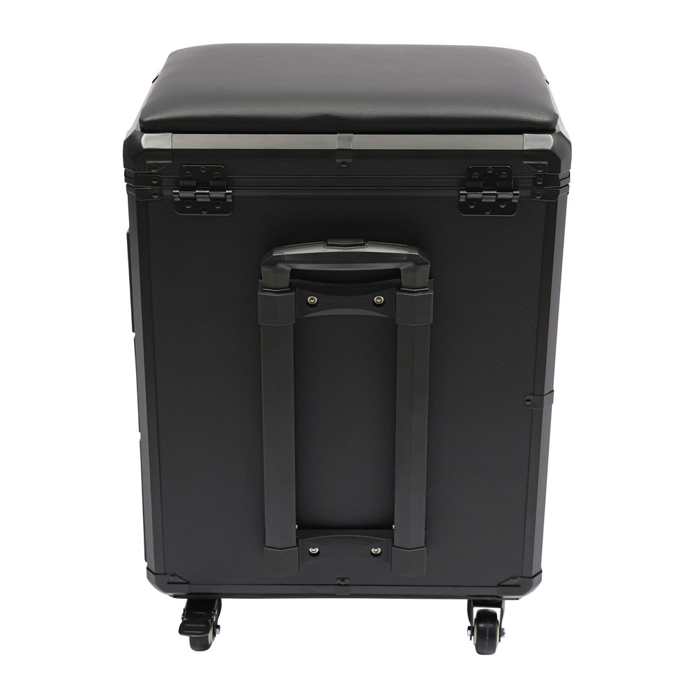 Rolling Makeup Case, Makeup Case with 4 Universal Wheels, Makeup Case with Lock