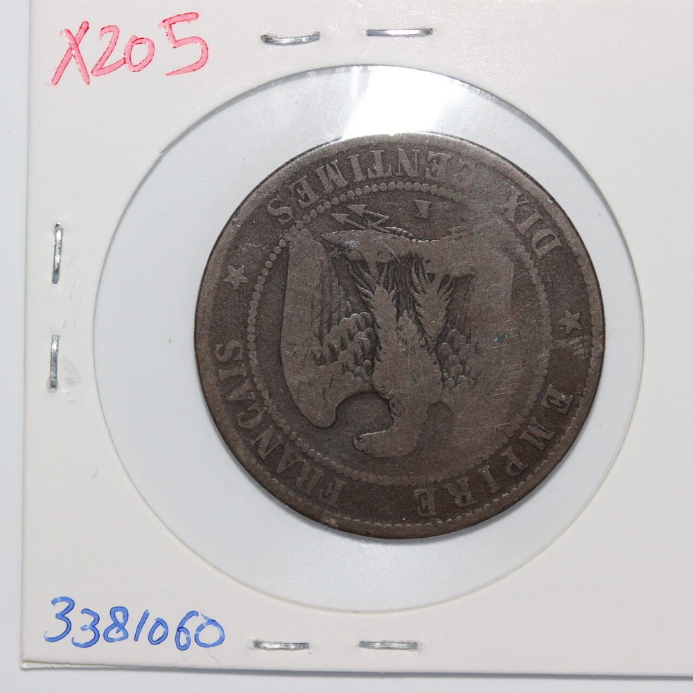 FRANCE 10 CENTIMES 1861 (3381060/X205)