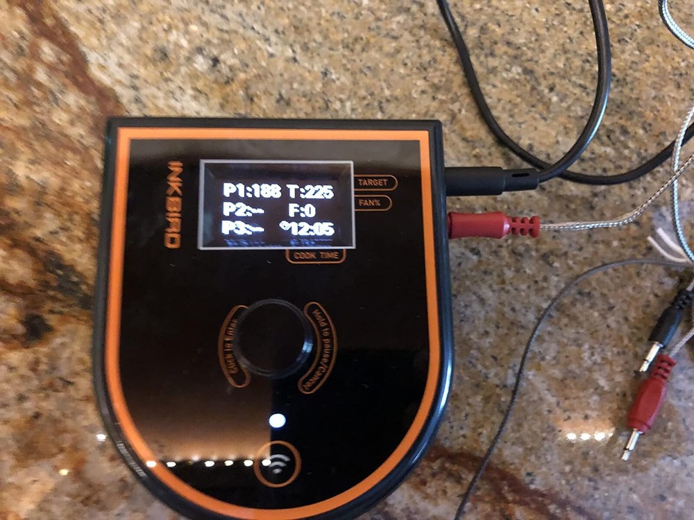 WiFi Smokers Controller BBQ Thermometer Bluetooth Oven Cooking Meat APP Control