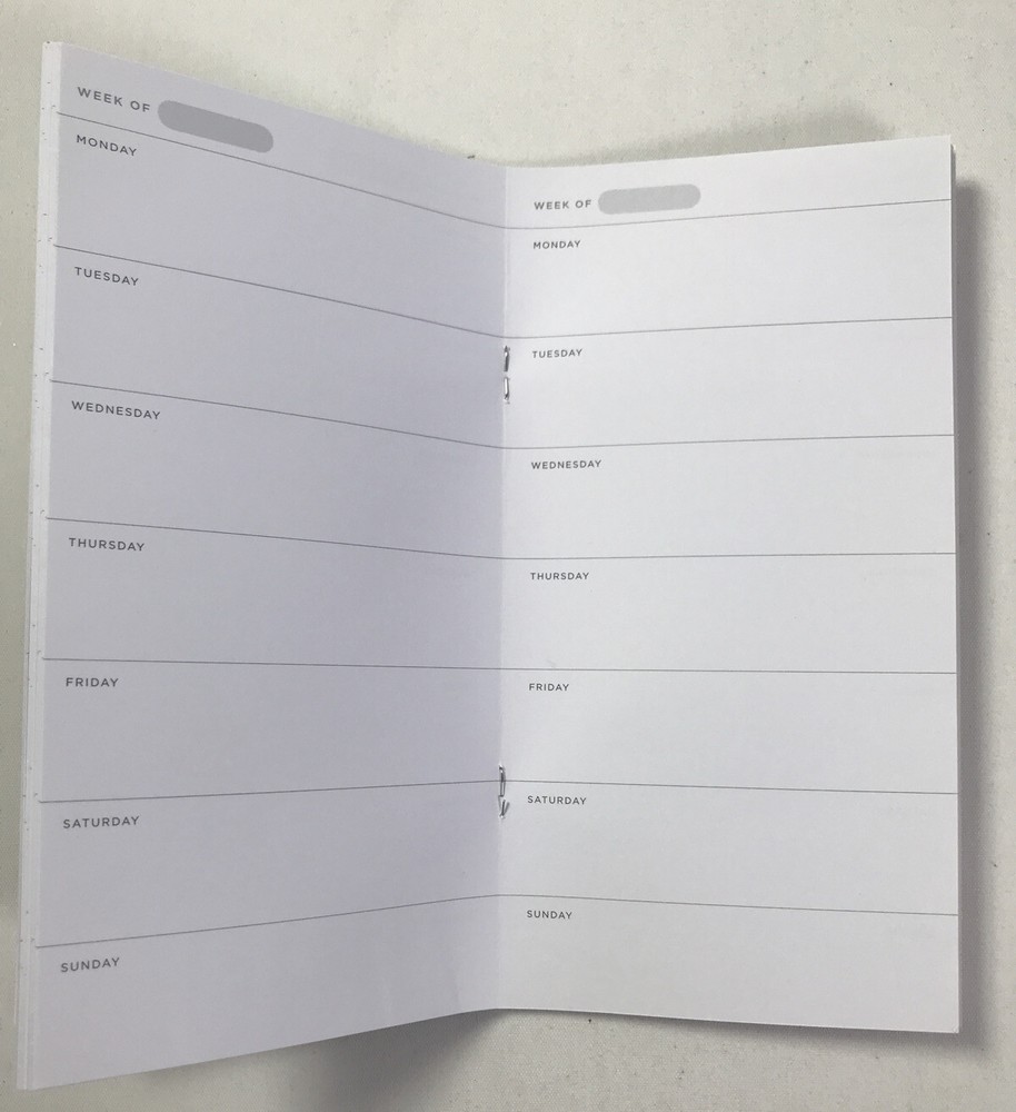 4 Pack Slim Books- 1 Journal/Planner, 3 Blank