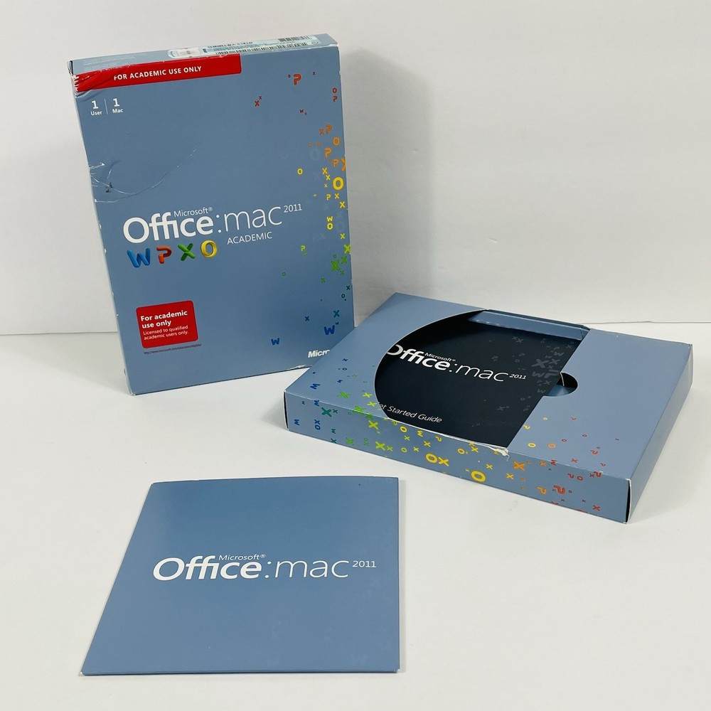 Microsoft Office mac 2011 Academic with Product Key