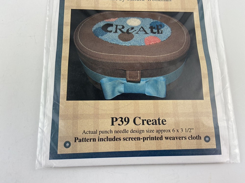 Pine Mountain Designs Create Punch Needle Pattern With Fabric