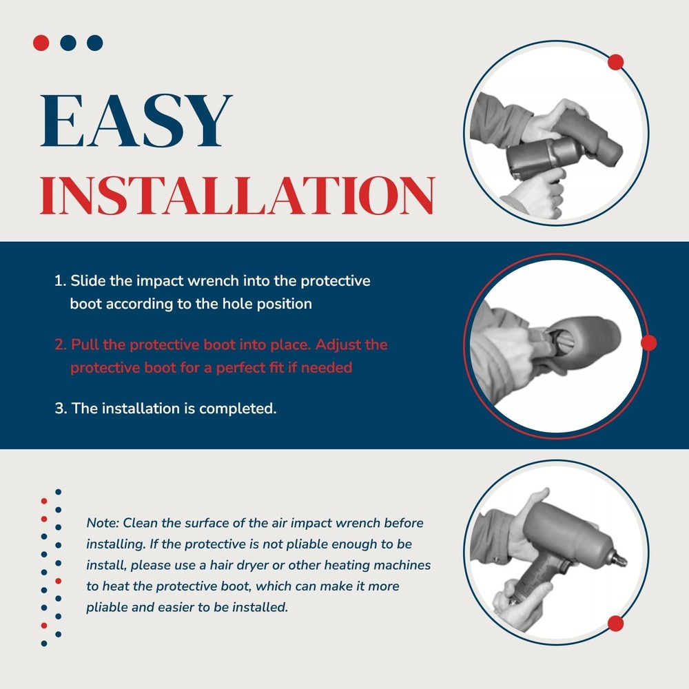 2235M-BOOT Replace for Premium Tool Boot Air Impact Wrench Protective Boot 2235
