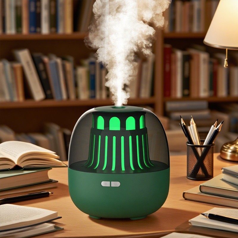 Lighthouse - shaped Aromatherapy Humidifier Green