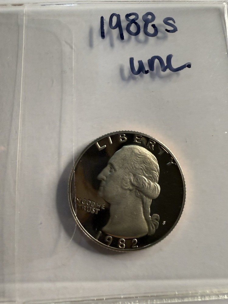1988-S Proof Washington Quarter Uncirculated