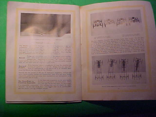 1912 Maxwell Motor Car Catalog