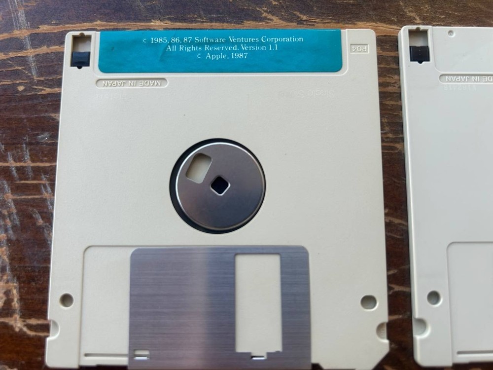 MicroPhone Communication Software for Macintosh Boxed w Manuals & Disks