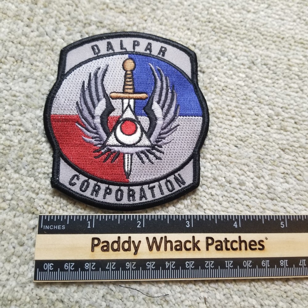 DALPAR Corporation Patch Hook & Loop Back Military Morale