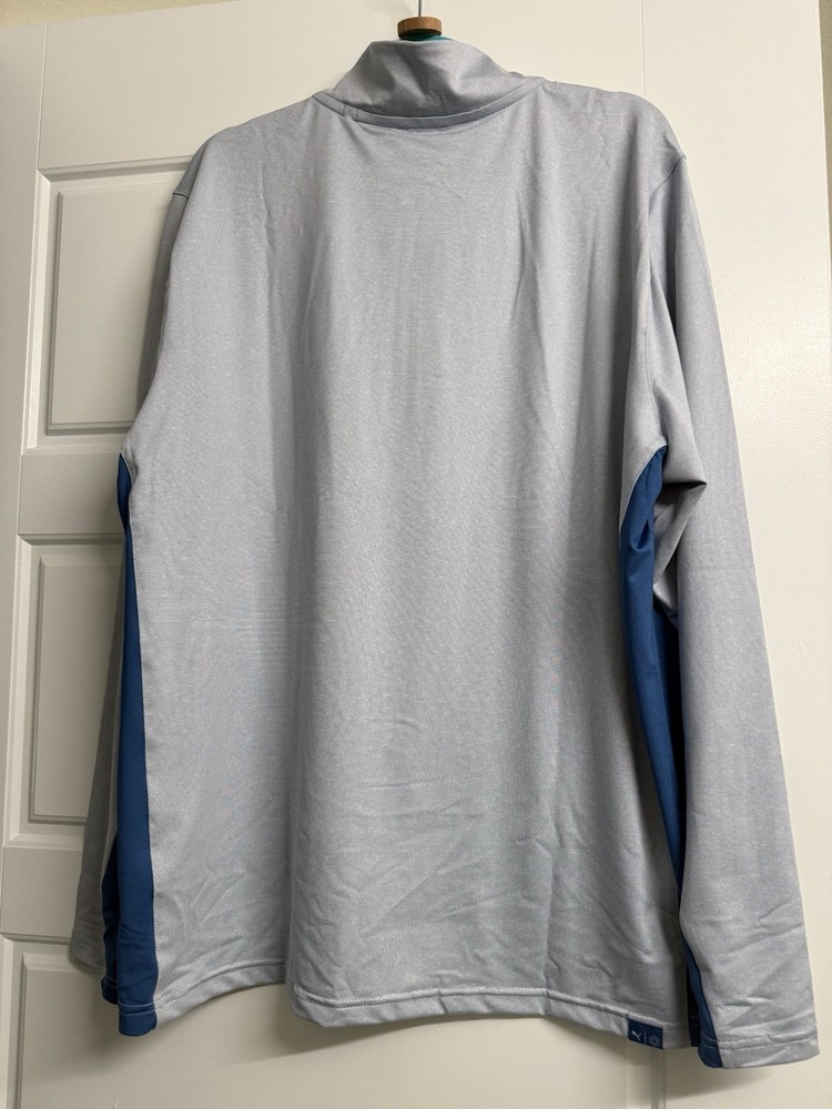 Puma Quarter Zip Golf Pullover Size Xl Jacket Blue