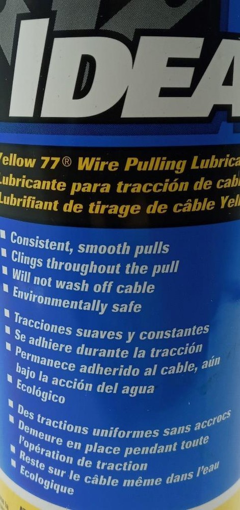 IDEAL 31-358 Yellow 77 Wire Pulling Lubricant 1 Quart (.95L)