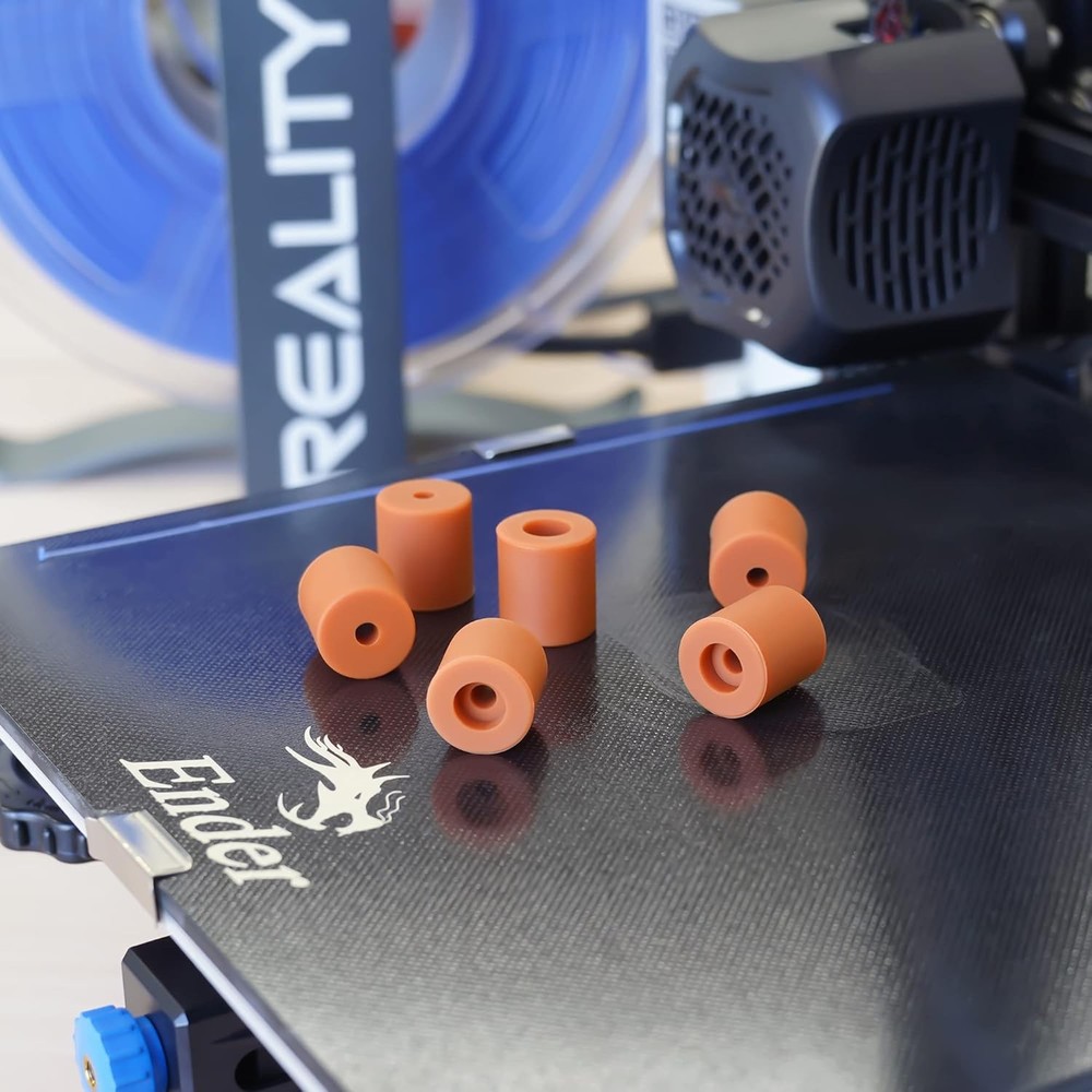 3D Printer Heat Bed Leveling Parts,Silicone Column Solid Mounts,Leveling Spring