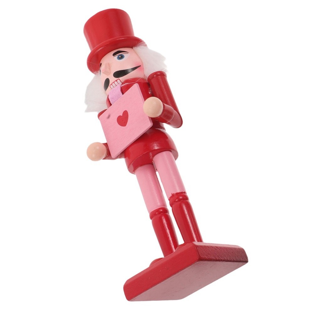 Valentine's Day Nutcracker Nussknackersoldat-desktop-ornament Heart