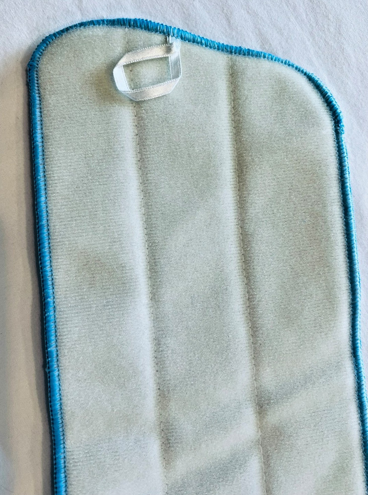 NEW, 3-pk. Microfiber Mop Pads for Flat and Spray Mops w/Hook & Loop Mop Head