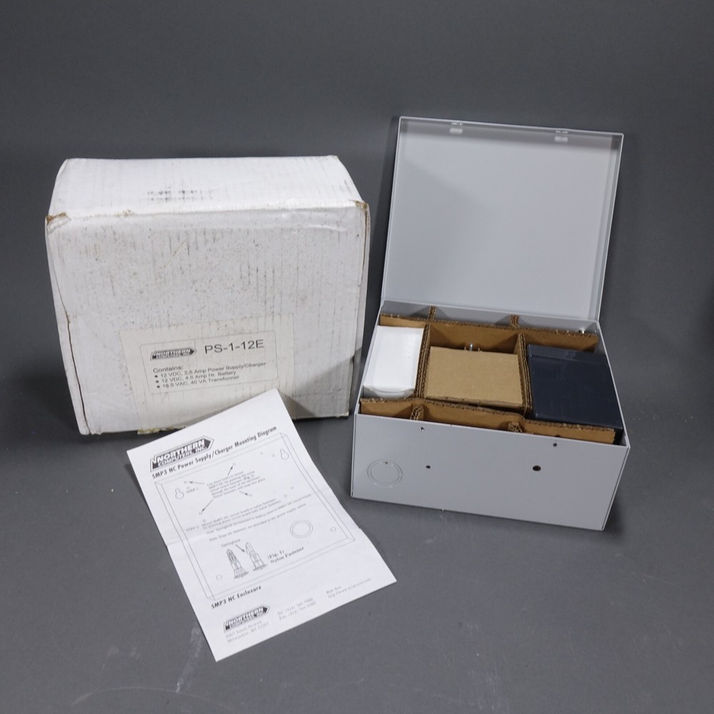 Northern Computers PS-1-12E 12V Power Supply / Battery Backup