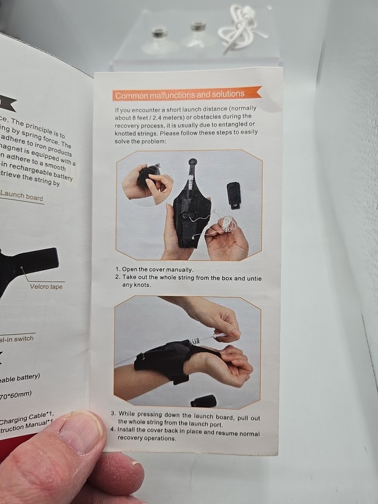 OVERFUN Web Launcher String Shooter Device New Sealed