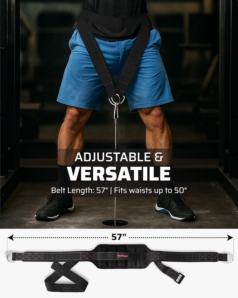 Ultimate Belt Belt Squats Rack Attachment & Squat Machine Structured Back
