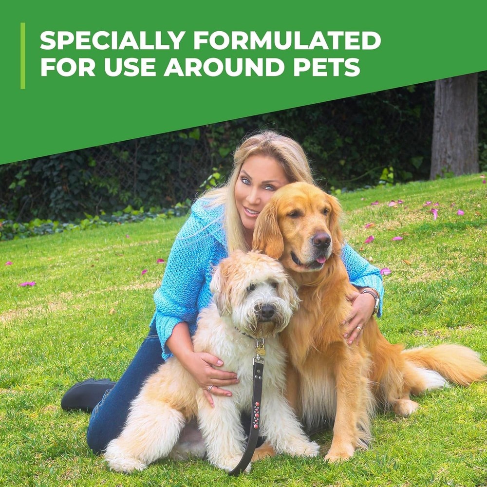 Powerful Pet Odor Eliminator for Patios & Yards - 32 oz Easy Spray Solution