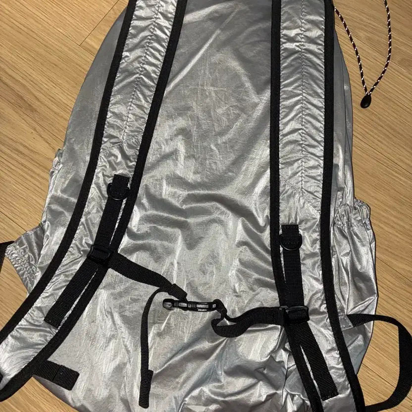 Sand Sound String Backpack Silver