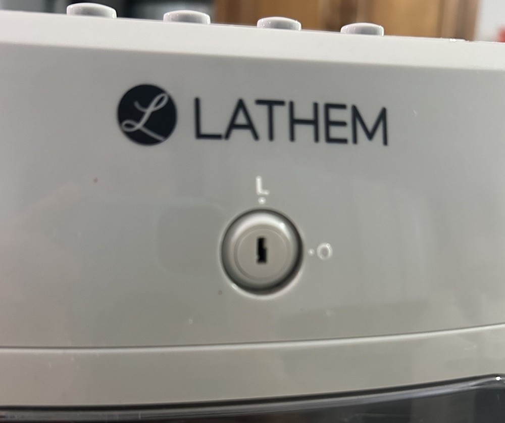 LATHEM 400E TOP FEED ELECTRONIC TIME CLOCK KIT - Missing Key