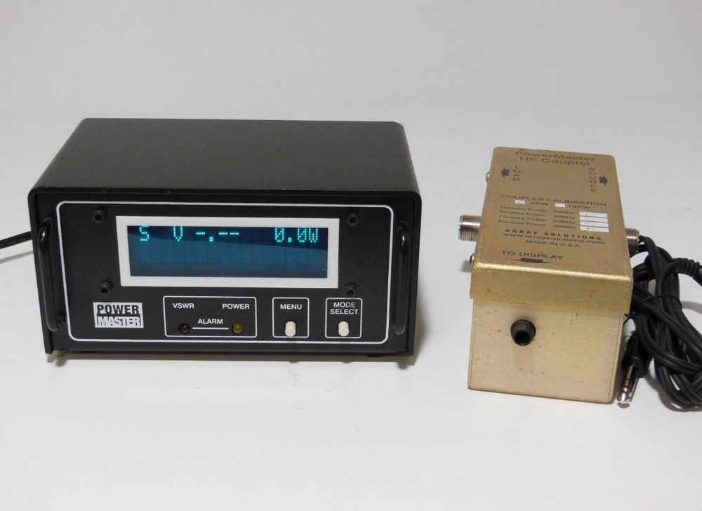 Array Solutions Powermaster Digital RF power and SWR meter HF-Cb-Watt Meter Swr