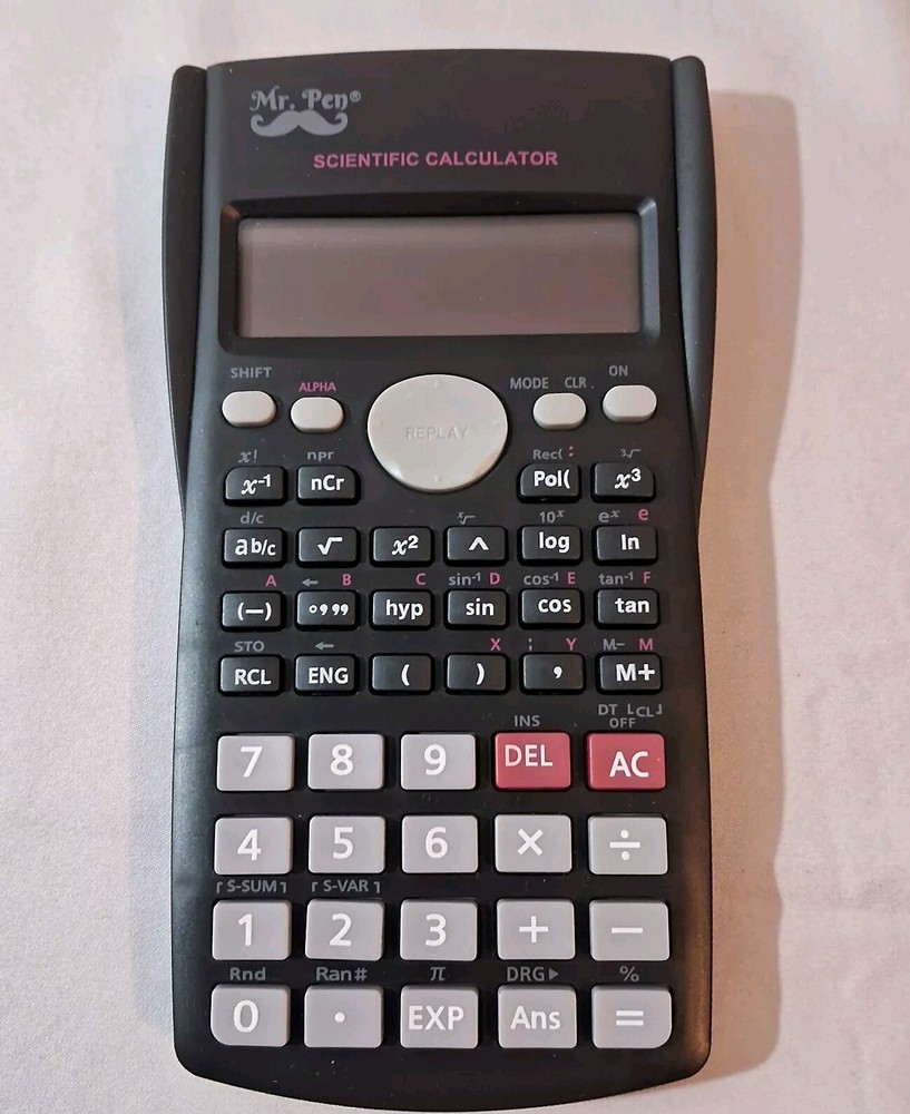 Pre-owned Mr Pen Scientific Calculator 2 Lines Professional Use Students EUC