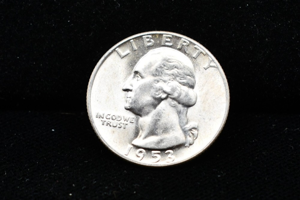 1953-D Washington Quarter #EB14822