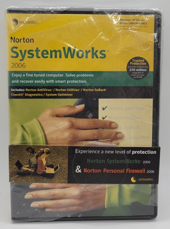 Symantec Norton Systemworks / Personal Firewall 2006 Bundle NEW SEALED
