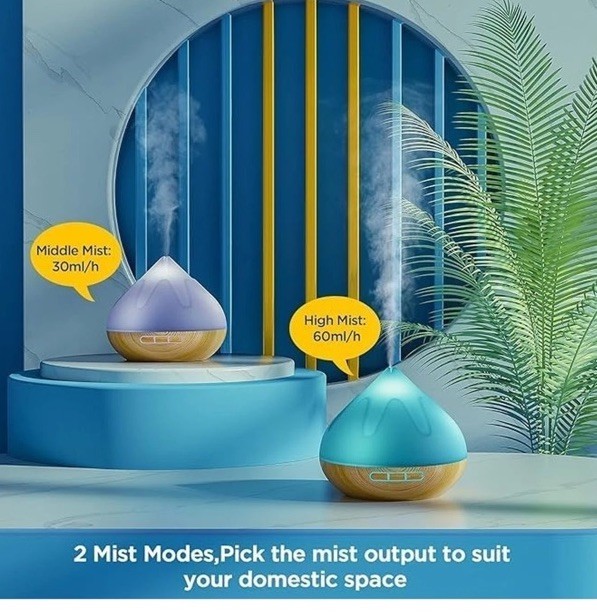 Essential Oil Diffuser for Home: 500ML Aroma Diffuser