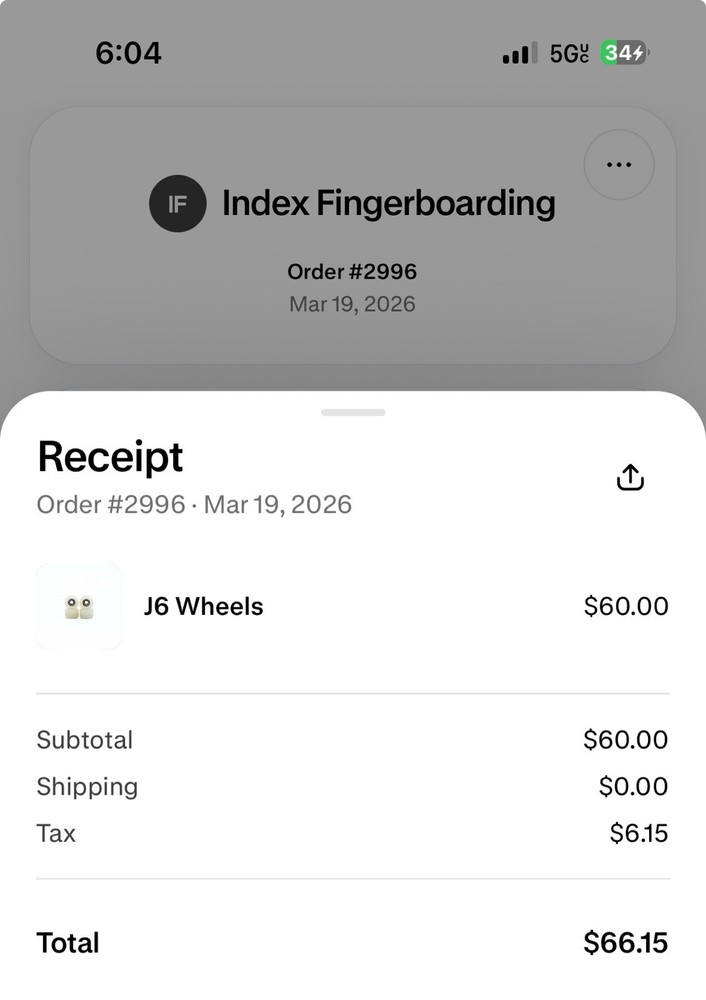 Flatface J6 Wheels! new, out of package