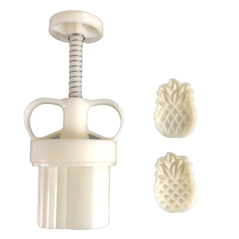 Pineapple Mooncake Mold Bakery Handmade Making Moon Cake Dessert