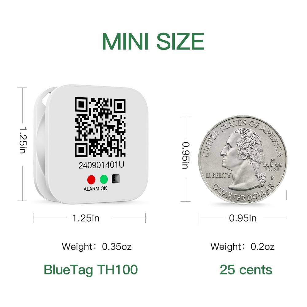 Freshliance Bluetooth Temperature Humidity Data and