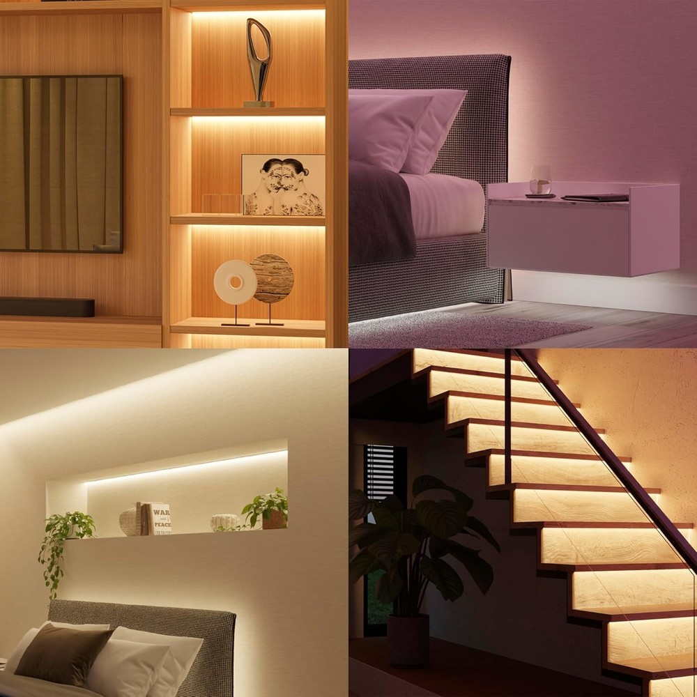 Philips Hue Bluetooth Smart Lightstrip Plus 1m/3ft Extension (No Plug)