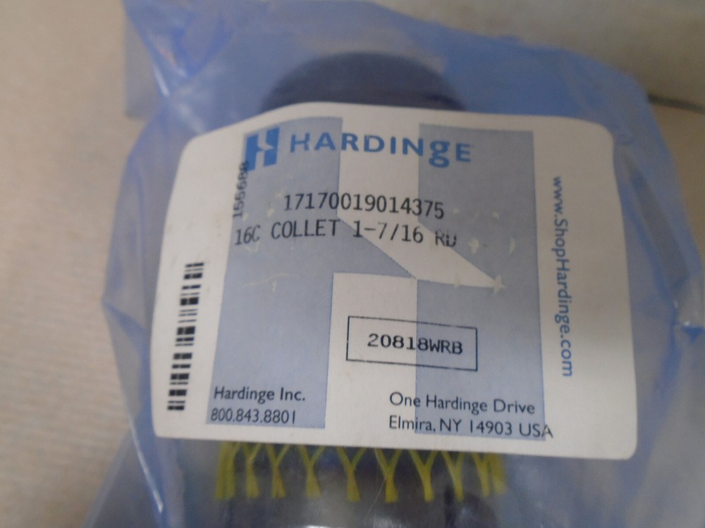 HARDINGE 16 C 1-7/16 round COLLET