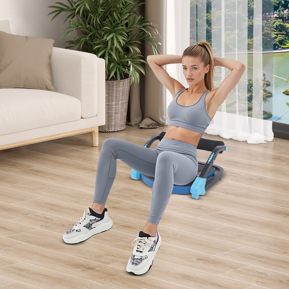 120kg Abdominal Workout Equipment Foldable Abdominal Exercise Machine AB Machine