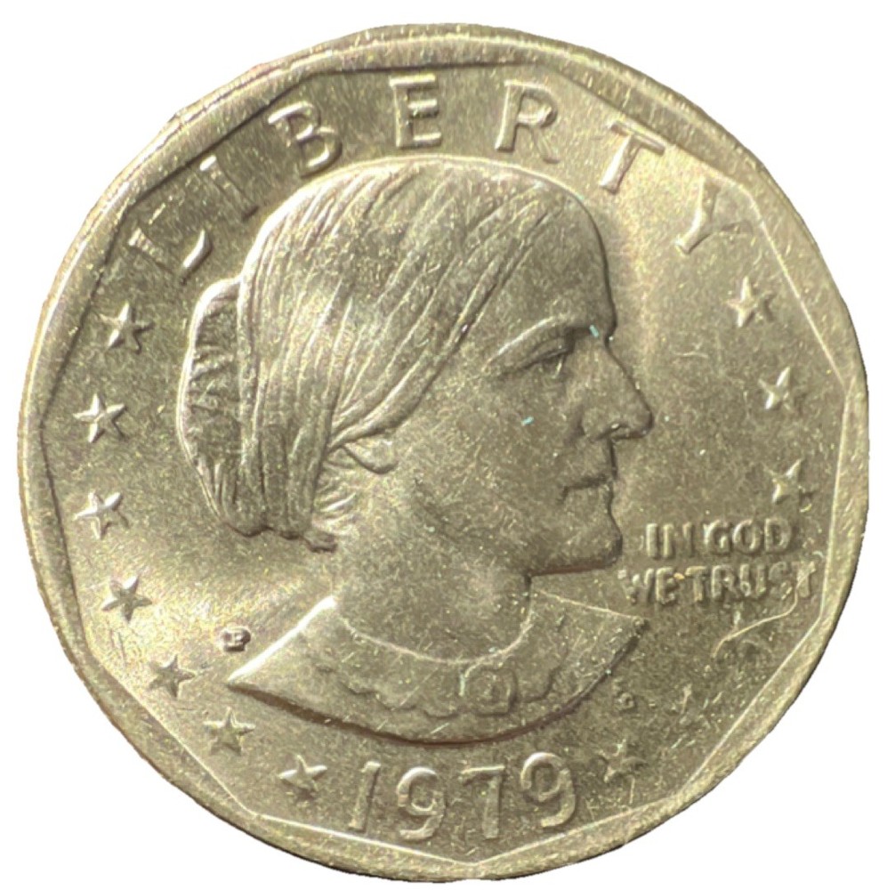 Susan B Anthony 1979 Uncirculated FIRST YEAR MINT SET (P, D, & S).