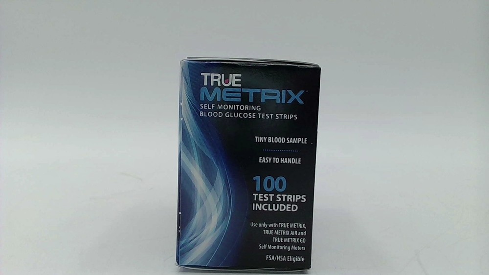 True Metrix Blood Glucose Test Strips 100