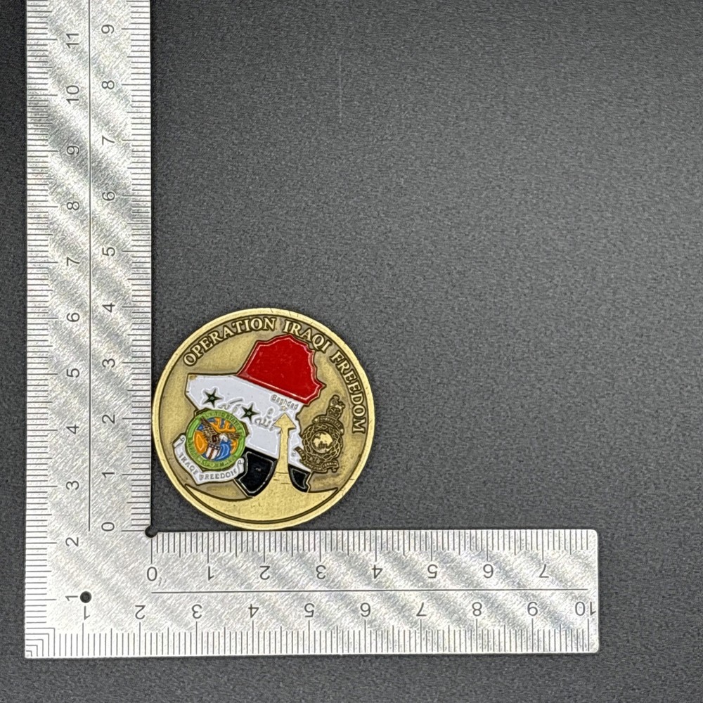 Operation Iraqi Freedom Central Command Challenge Coin