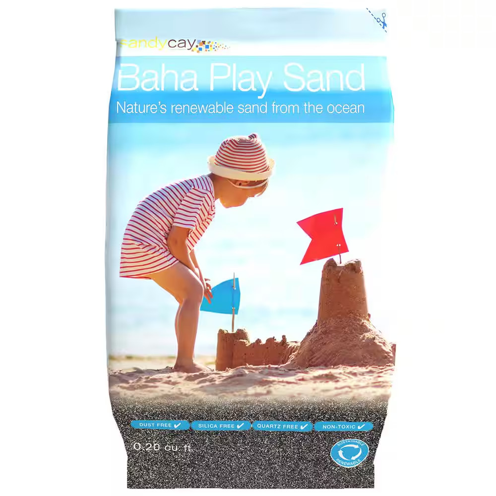20 Lbs. Baha Play Sand - Onyx Black