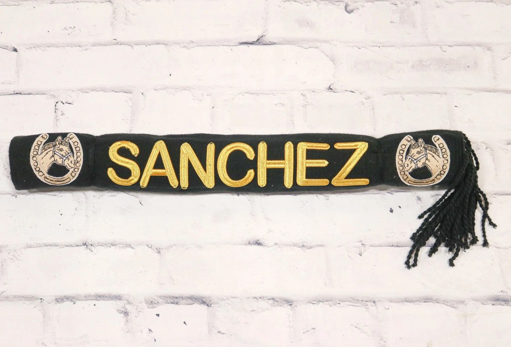 Black Sanchez Sarape Charro Montura